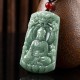 Tathagata Buddha Jade Amulet Necklace Pendant