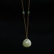 Hetian Jade Small Bag Prosperity String Necklace Pendant Hetian Jade Small Bag Prosperity String Necklace Pendant
