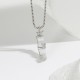 Chalcedony Bamboo Harmony Necklace