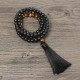 Black Onyx Tiger Eye Fortune Necklace Pendant Black Onyx Tiger Eye Fortune Necklace Pendant