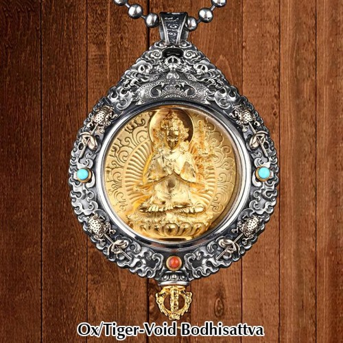 Zodiac Buddha Thangka Wealth Necklace Zodiac Buddha Thangka Wealth Necklace