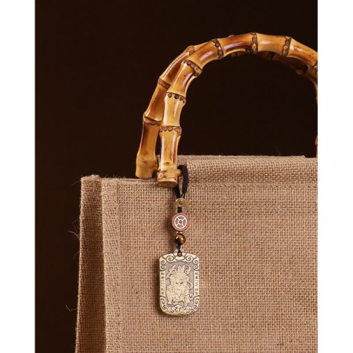 Zhao Gongming Copper Protection Necklace Pendant