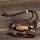 Tibetan Nine-Eye Dzi Bead Protection Necklace