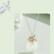 925 Silver Chalcedony Twelve Months Flower Harmony Pendant 925 Silver Chalcedony Twelve Months Flower Harmony Pendant