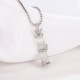 Chalcedony Bamboo Harmony Necklace