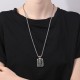 Nine-Eye Dzi Bead Rotatable Healing Necklace