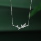 Bamboo Leaf Copper Zircon Wealth Necklace Pendant Bamboo Leaf Copper Zircon Wealth Necklace Pendant