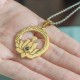 Lotus Titanium Steel Enlightenment Necklace Pendant
