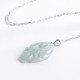 Nine Tailed Fox Jade Prosperity Necklace Pendant