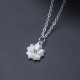 Sterling Silver Cherry Blossom Blessing Necklace Pendant Sterling Silver Cherry Blossom Blessing Necklace Pendant