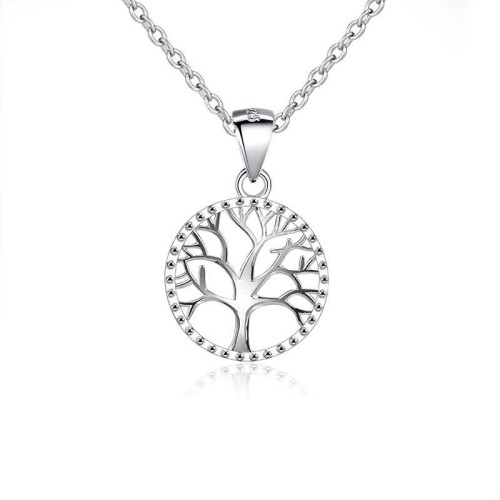 Tree of Life Sterling Silver Creation Necklace Pendant Tree of Life Sterling Silver Creation Necklace Pendant