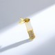 925 Sterling Silver Hetian White Jade Bamboo Happiness Necklace 925 Sterling Silver Hetian White Jade Bamboo Happiness Necklace