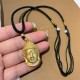 Gold Buddha Copper Wealth Necklace Pendant Gold Buddha Copper Wealth Necklace Pendant