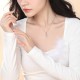 Hetian Jade Four Leaf Clover Zircon Pendant Gift Box Hetian Jade Four Leaf Clover Zircon Pendant Gift Box