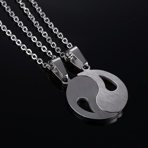 Yin Yang Couple Pendant Necklace Yin Yang Couple Pendant Necklace