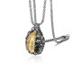 Half Buddha Half Devil Powerful Necklace Pendant Half Buddha Half Devil Powerful Necklace Pendant