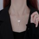 Sterling Silver Lotus Flower Enlightenment Necklace Pendant