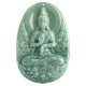 Natural Jade Avalokitesvara Wealth Necklace