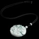 Mountain Landscape Jade Abundance Necklace