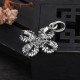 925 Silver Double Dorje Vajra Necklace Pendant 925 Silver Double Dorje Vajra Necklace Pendant