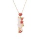 White Jade Bamboo Lotus Protection Necklace Pendant White Jade Bamboo Lotus Protection Necklace Pendant