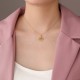 Sterling Silver Year of the Dragon Jade Luck Necklace Pendant