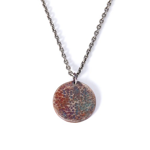 990 Sterling Silver Yin Yang Water Fire Balance Pendant