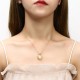925 Silver Green Chalcedony Hetian Jade Strength Necklace 925 Silver Green Chalcedony Hetian Jade Strength Necklace