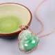 Laughing Buddha Natural Jade Prosperity Necklace Pendant Laughing Buddha Natural Jade Prosperity Necklace Pendant