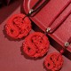 Year of the Dragon Cinnabar Copper Coin Necklace Year of the Dragon Cinnabar Copper Coin Necklace