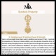 24K Gold Plated White Jade Dorje Protection Necklace 24K Gold Plated White Jade Dorje Protection Necklace