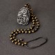 Black Obsidian Tiger Eye Dragon Phoenix Necklace Black Obsidian Tiger Eye Dragon Phoenix Necklace