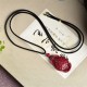 Laughing Buddha Yin Yang Cinnabar Blessing Necklace