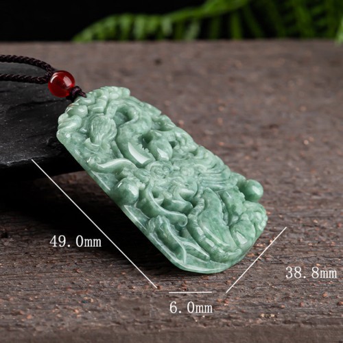 Chinese Zodiac Dragon Jade Strength Necklace Chinese Zodiac Dragon Jade Strength Necklace