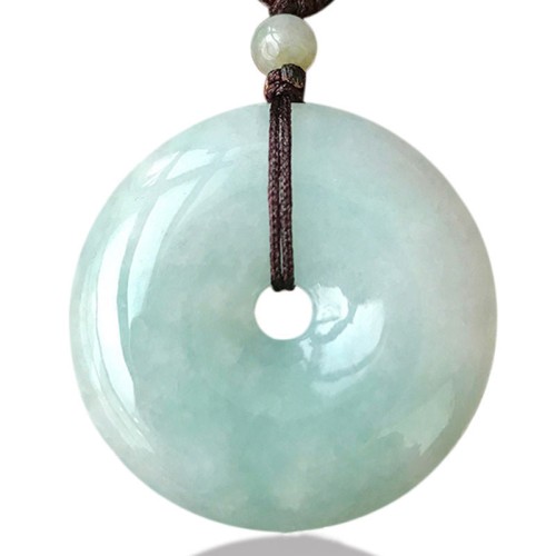 Round Jade Luck Necklace