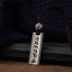 999 Silver Om Mani Padme Hum Engraved Lotus Pendant 999 Silver Om Mani Padme Hum Engraved Lotus Pendant