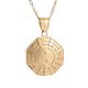Bagua Yin Yang Titanium Steel Balance Necklace Bagua Yin Yang Titanium Steel Balance Necklace