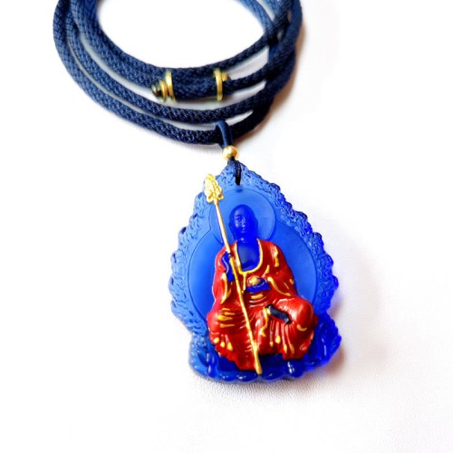 Ksitigarbha Buddha Liuli Compassion Amulet Pendant Ksitigarbha Buddha Liuli Compassion Amulet Pendant