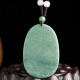 Natural Jade Avalokitesvara Wealth Necklace