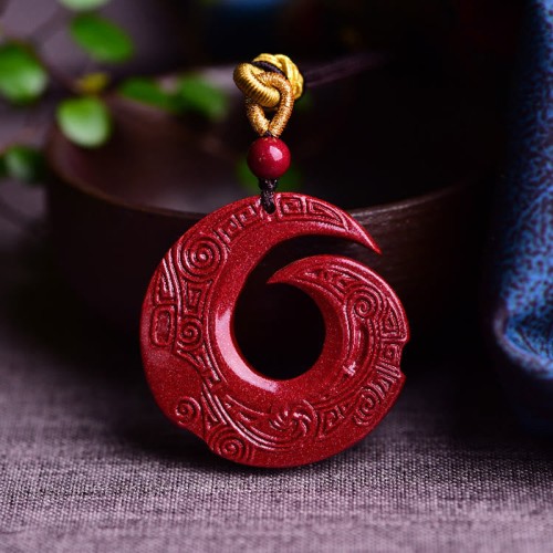 Cinnabar Blessing Necklace Cinnabar Blessing Necklace