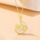 Dragon Jade Golden Dragon Peace Necklace Pendant Dragon Jade Golden Dragon Peace Necklace Pendant