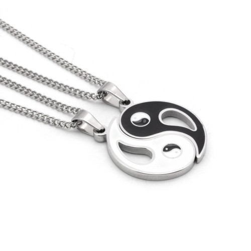 Yin Yang Couple Pendant Necklace Yin Yang Couple Pendant Necklace