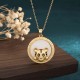 White Jade Year of the Tiger Blessing Necklace White Jade Year of the Tiger Blessing Necklace