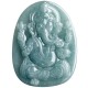 Jade Ganesh Protection Amulet Pendant