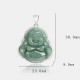 Laughing Buddha Jade Abundance Necklace Pendant Laughing Buddha Jade Abundance Necklace Pendant