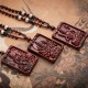 Chinese Zodiac Buddha Sandalwood Protection Necklace Chinese Zodiac Buddha Sandalwood Protection Necklace