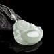 925 Sterling Silver Jade Laughing Buddha Necklace 925 Sterling Silver Jade Laughing Buddha Necklace