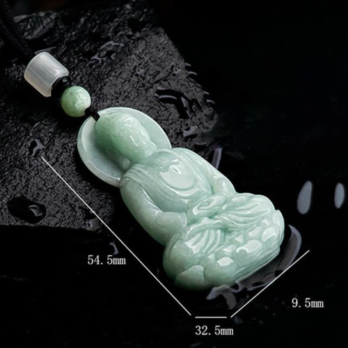 Amitabha Buddha Jade Amulet Necklace Pendant Amitabha Buddha Jade Amulet Necklace Pendant