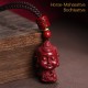 Chinese Zodiac Cinnabar Amulet Evil Spirit Protection Necklace Pendant Chinese Zodiac Cinnabar Amulet Evil Spirit Protection Necklace Pendant