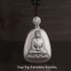 999 Silver Zodiac Natal Buddha Heart Sutra Necklace 999 Silver Zodiac Natal Buddha Heart Sutra Necklace